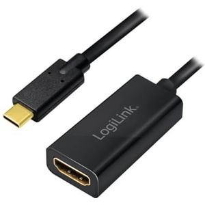 LogiLink UA0380 - USB 3.2 (Gen 2) adapter, C/M naar HDMI A/F, 4K/60Hz, zwart, 0,15m