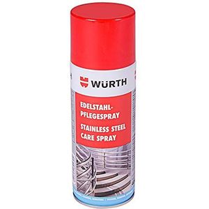 Würth Roestvrij stalen verzorgingsspray 400ml roestvrij staal reiniger verzorgingsspra