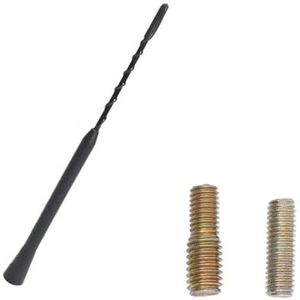 Audio- & videoantennes voor auto Sterke autoradio dakantenne, universeel, zwart, lengte 6,5 cm, met schroeven, verbeterd signaal, gereedschap, accessoires Auto-antenne(9 inch)