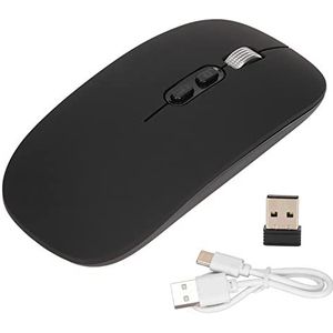RGB-gamingmuis, stijlvolle slanke draadloze muis RGB Kleurrijke lichtgevende high-speed retourchip Oplaadbaar voor kantoor enkele modus