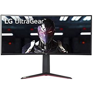 LG 34GN850-B.AED 86,7 cm (34 inch) Curved Ultragear IPS Gaming Monitor (144 Hz, 1ms GtG, G-Sync, Free-Sync, HDR, HDMI, Display Port, USB, Hoofdtelefoonuitgang), zwart