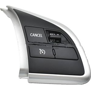 Voor ASX Echo Voor Outlander Multifunctioneel Stuurwiel Aangepaste Knop Volume + Cruise Control Cruisecontrolknoppen(Silver single right)