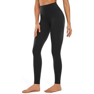 CRZ YOGA Butterluxe Extra Lange Legging voor Lange Vrouwen 31 Inch - Hoog Getailleerde Atletische Workout Legging Zachte Yoga Broek zwart S