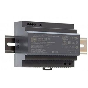 MEAN WELL HDR-150-24 150W 24V 6,25A Top-hat rail voedingseenheid DIN-RAIL