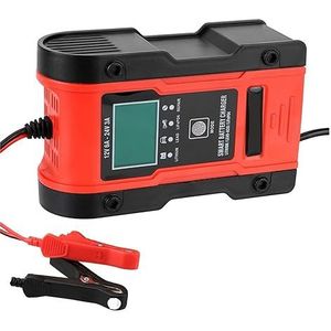 For Auto Motorfiets Lood-zuur Batterij Gel Puls Lading Beheerder & Desulfator Auto Batterij Oplader 12V 24V 6A