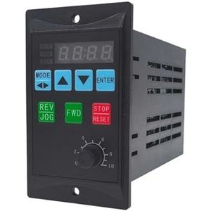 QLYUEUI Frequentieomvormer 1500 W, driver RS485, 0,75 kW, 1,5 kW, eenfasige ingang, 220 V, driefasige uitgang, 0,4 kW. (750 W)