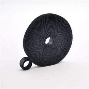 Nylon stof magische tape nylon bevestigingstape lus tape niet-klevende bevestigingstape achterkant nylon strips stof sluiting naaien zelfklevende bevestigingstape nylon stof tapes (kleur: 05, maat: 15