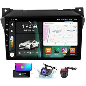 Android 13 Dubbel DIN autoradio voor Suzuki Alto 2009-2016-GPS Navi | Gratis achteruitrijcamera| 9 inch Scherm met Carplay Android Auto/FM RDS DAB/Bluetooth/SWC/DSP Stereo(NF-7)