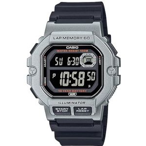 Casio Digitaal horloge WS-1400H-1BVDF, Zilver, riem