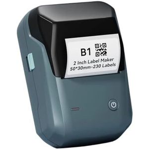 Labelmaker Machine Labelprinter Draagbare Thermische Maker Bluetooth Barcode QR-code Stickerpapier Kleurrollen Labeller Witte Tag