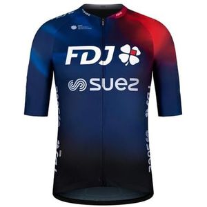 Wielertrui voor Heren Zomer MTB Jersey Fietsen Kleding Mannen Fietsen Shirt Rits Sluiting Ademend, U2, L