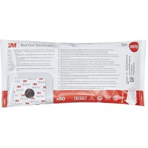 3M Red Dot ECG Schuim Monitoring Elektrode 2570 (x50)