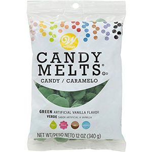 Wilton Candy Melts Candy - Green Artificial Vanilla Flavor, 12 oz