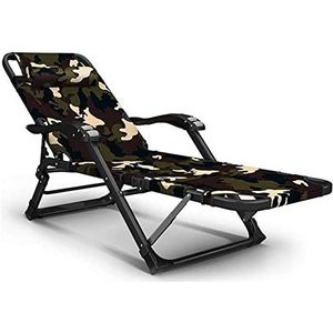 Outdoor terrasstoelen opvouwbare fauteuil zware ligstoel opvouwbaar nul zwaartekracht, fauteuil ligstoelen (kleur: Grün)