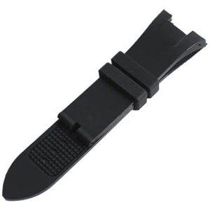 INEOUT 31mm blauwe rubberen horlogeband compatibel met compatibel met Armani AX1041 AX1084 AX1108 + Hulpmiddel (Color : Blue Pink, Size : 31mm)