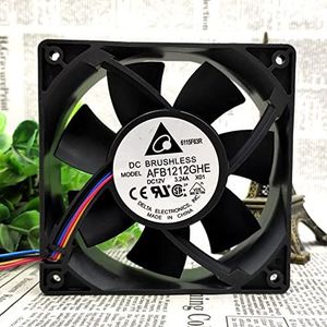 Delta AFB1212GHE 12V 3.24A 120x120x38mm 4-wire PWM Server Cooling Fan
