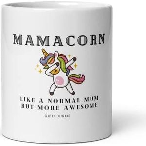 Mamacorn Mok Like Normal Mum But More Awesome grappige cadeaus voor mama, grappige koffiemok
