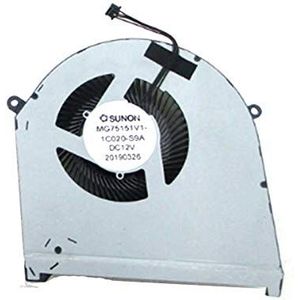 LMNCBVYA High-Performance Laptop Cooling Fan for MG75151V1-1C020-S9A - 12V 5.4W 4-Wire Notebook Fan Replacement