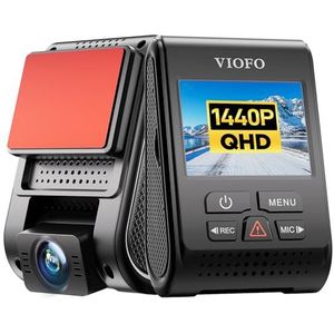 VIOFO A119 V3 - Dashcam - 1440P - 60 fps - Met GPS - Verbeterd Supernachtzicht - 140° Groothoek