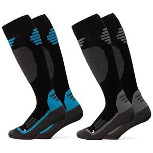 Occulto - Toni - Thermosokken - Zwart - 2 Pack