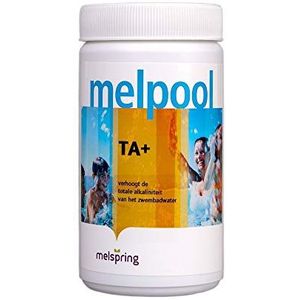 Melpool TA+ - alkaliteit poeder (1 kg) - Jacuzzi chloor - Zwembad chloor - Spabad chloor - Spa chloor - Jacuzzi producten - Jacuzzi onderhoudsproducten (1)