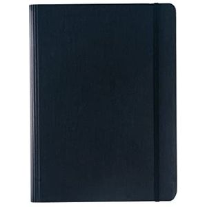 Fabriano Ecoqua Plus Verborgen Spiraal-gebonden Notebook, 5.8"" x 8.3"", A5, Dotted, Zwart