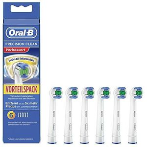 Oral-B Precision Clean opzetborstels met bescherming tegen bacteriën, 6 stuks