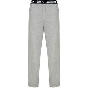 Inversion Cotton Lounge Pants in Light Grey Marl - Tokyo Laundry - M