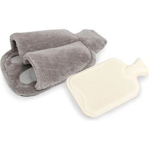 Vital Comfort Voetwarmer incl. warmwaterkruik, grijs