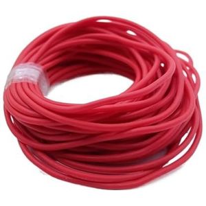 Latex rubberen bandbuis, Latex rubberen slangen Multicolor meerdere maten 1 meter(Red,5mm x 7mm)