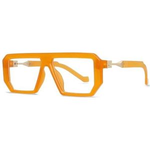 Halloween-cadeau Modieuze montuur, Unisex Brilmonturen Multicolor(Orange)