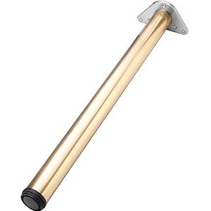 Staand bureau poten, Verstelbare tafelpoten, 1x verstelbare tafelpoot, meubelpoot van aluminiumlegering, tafelpoot for werkbladondersteuning, met beschermende voet(H: 65cm)