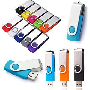 Groothandel/partij/Bulk - (10/50/100 stuks) 32 GB 16 8 GB 4 GB 2 GB 1 GB 64 MB USB Swivel Flash Memory Stick Pen Thumb Drive (128 MB, 10 stuks)