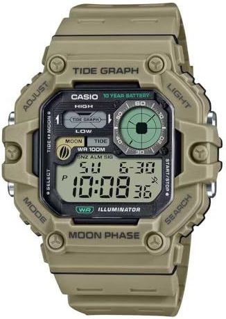 Casio Watch WS-1700H-5AVEF, groen, Sport, trendy