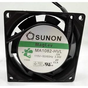 1 MA1082-HVL.GN 115V 3.6W High-Performance Fan 80x80x25mm for Efficient Heat Dissipation