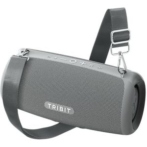 Tribit StormBox Lava draagbare Bluetooth-luidspreker, 80 W luide draadloze luidspreker, 24 uur speeltijd, IP67 waterdicht, Bluetooth 5.4, aangepaste EQ, XBass, ingebouwde microfoon, TWS-koppeling voor