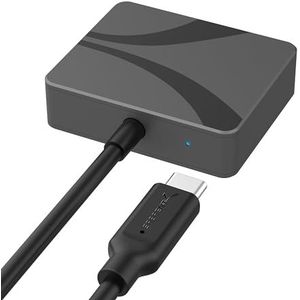 Sabrent USB-C-behuizing voor M.2 2230 PCIe NVMe SSD's, 10 Gbps overdrachtssnelheid, UASP en trim ondersteuning, compatibel met Windows, macOS, Linux (EC-NE30)