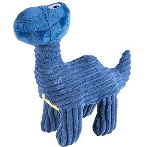 duvoplus, Pluche dier Dino Brontosaurus Corduroy, 25 x 11 x 25 cm, blauw, speelgoed, blauw, hond