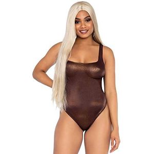 LEG AVENUE Stringbody in Schimmer-Optik, 1 Stück