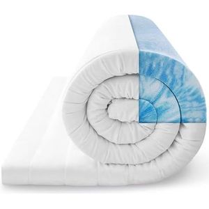 Kikishop 140x200x9 Koudschuim TopMatras-Topper-Topdekmatras- 7 zones - Afritsbare hoes - Premium hotelkwaliteit-SCHERP GEPRIJSD!!!