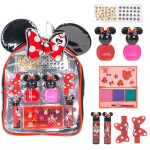 Disney Minnie Mouse - Townley Girl Cosmetische Make-up Gift Bag Set bevat Lip Gloss, Nagellak & Haaraccessoires voor Kids Girls, Leeftijden 3 + perfect voor Feesten, Logeerpartijen & Makeovers