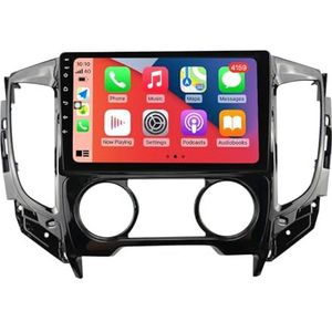9"" Touch Car Stereo Radio DAB Head Unit GPS Navigatie voor Mitsubishi L2002015-2019 Android 12 Autoradio Ingebouwde CarAutoPlay Achteruitrijcamera Ondersteuning DSP Bluetooth USB android auto (Size :
