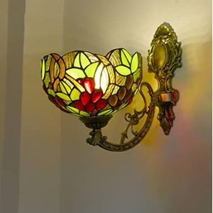 Tiffany Stijl Wandlamp, Tiffany Stijl Gebrandschilderd Glas Wandlamp, Handgemaakte Decoratieve Muur, Gebruikt Voor Gangen, Balkons, Trappen