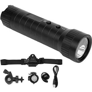 Sportcamera, Mini Sport Actiecamera Zaklamp Styling 1920x1080 120 graden waterdichte sportcamcorder voor buiten rijden