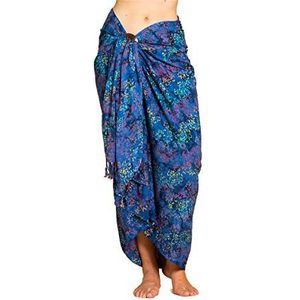 PANASIAM Sarong B026 Motley blue, L