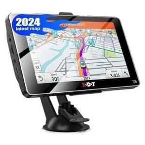 Auto GPS 7 ''Truck Navigatie 256M + 16GB 2.5D Capacitieve Scherm Navigator Camera Optionele Upgrade kaart FreeMini USB