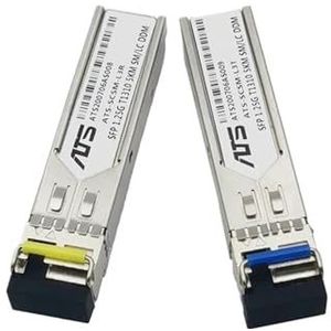 1 GB LC SFP Single Fiber Optical Transceiver Gigabit Fiber Sfp Switch 5-80 km compatibel met schakelaar (1 paar 5 km)