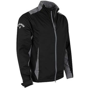 Callaway - Waterdichte golfjas voor heren, Stormlite II ademende jas met volledige rits