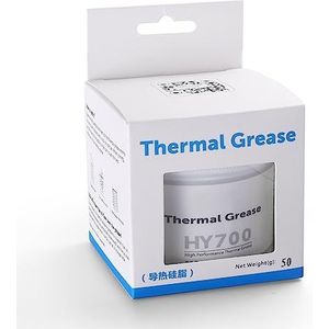HY700-100g thermische geleidbaarheid: >3.14W/m-CPU thermische heatsink verleden thermische samengestelde vet voor PC GPU -100 gram