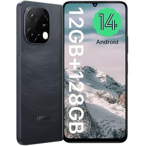 UMIDIGI G9C NFC Smartphone zonder abonnement, Android 14-12 (6+6) GB + 128 GB 50 MP camera, mobiele telefoon 6,75 inch 90 Hz display, 5000 mAh, 2,2 GHz processor, 4G dual sim, inclusief oplader